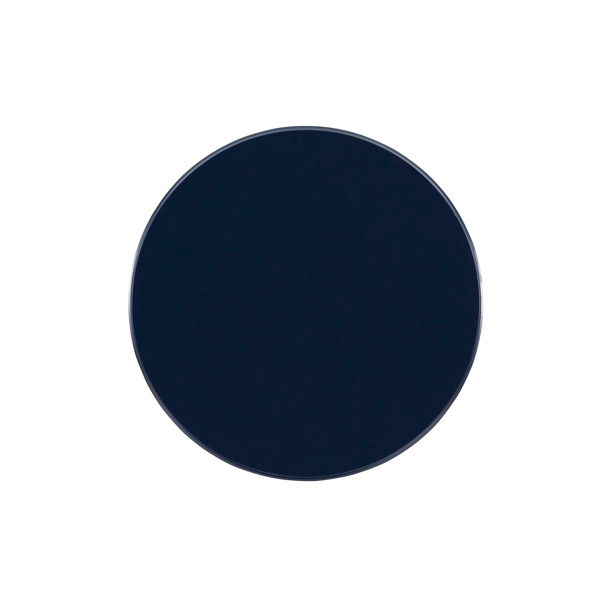 Round Navy Blue Pedestal Accent Table H956512
