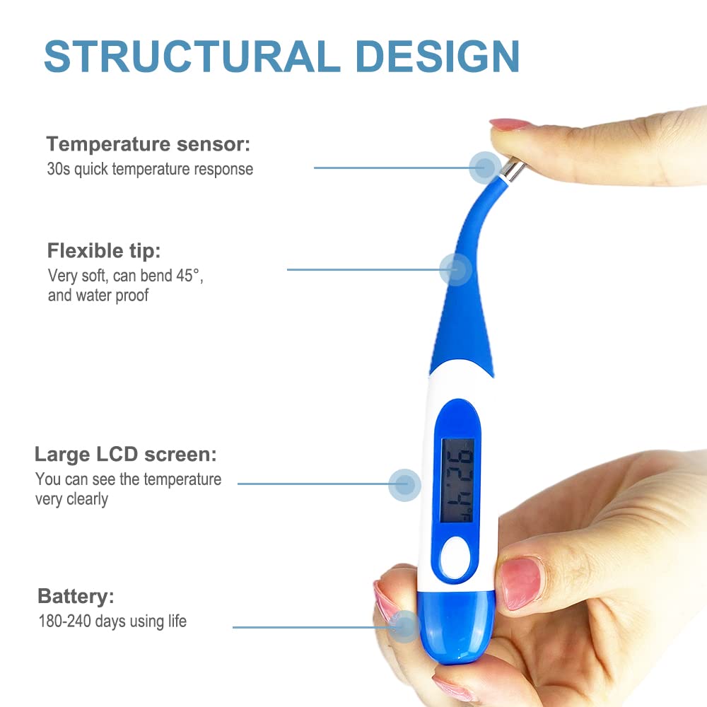 Digital Thermometer with Fever Alarm E1498