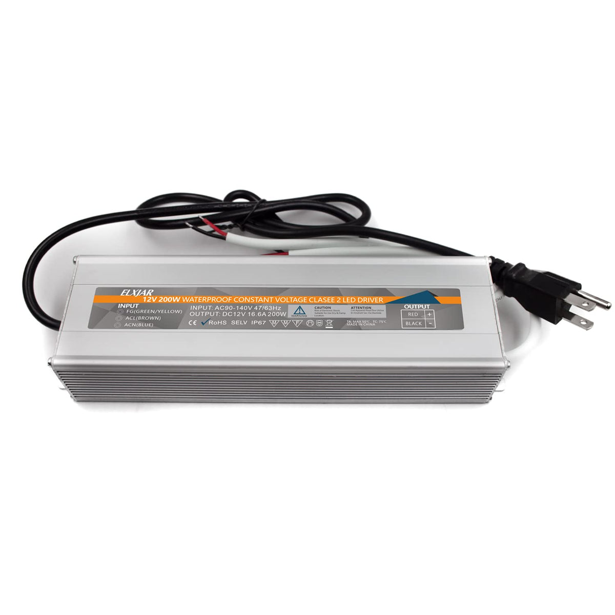 200W 12V IP67 LED Power Supply Driver X739191