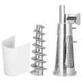 Meat Grinder Attachment for Mixers, White & Silver O951994