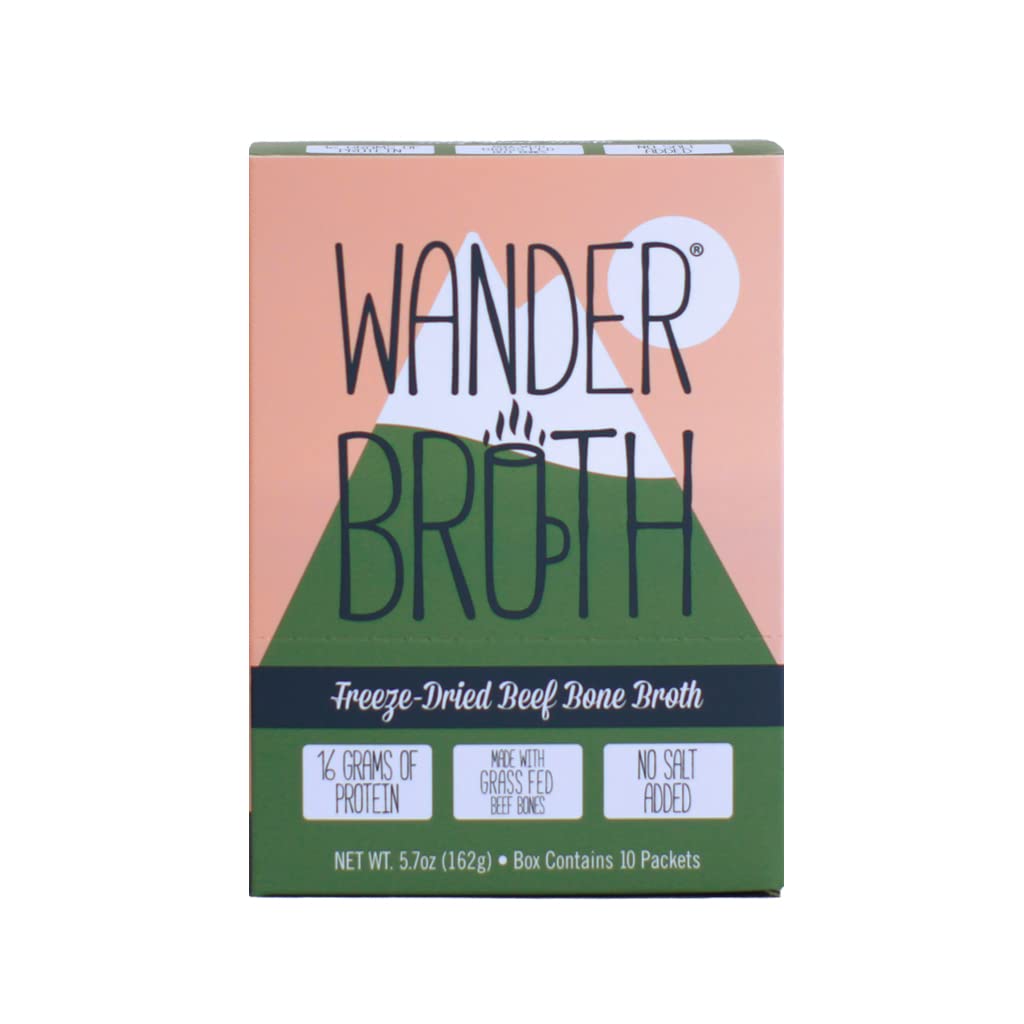 Freeze-Dried Grass-Fed Beef Bone Broth 10 Pack A798