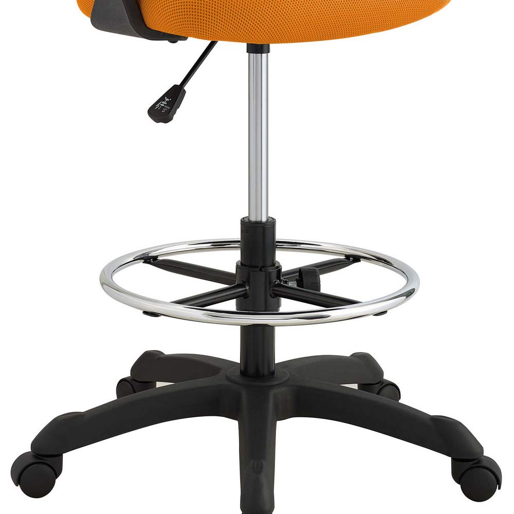 Orange Drafting Chair C9743