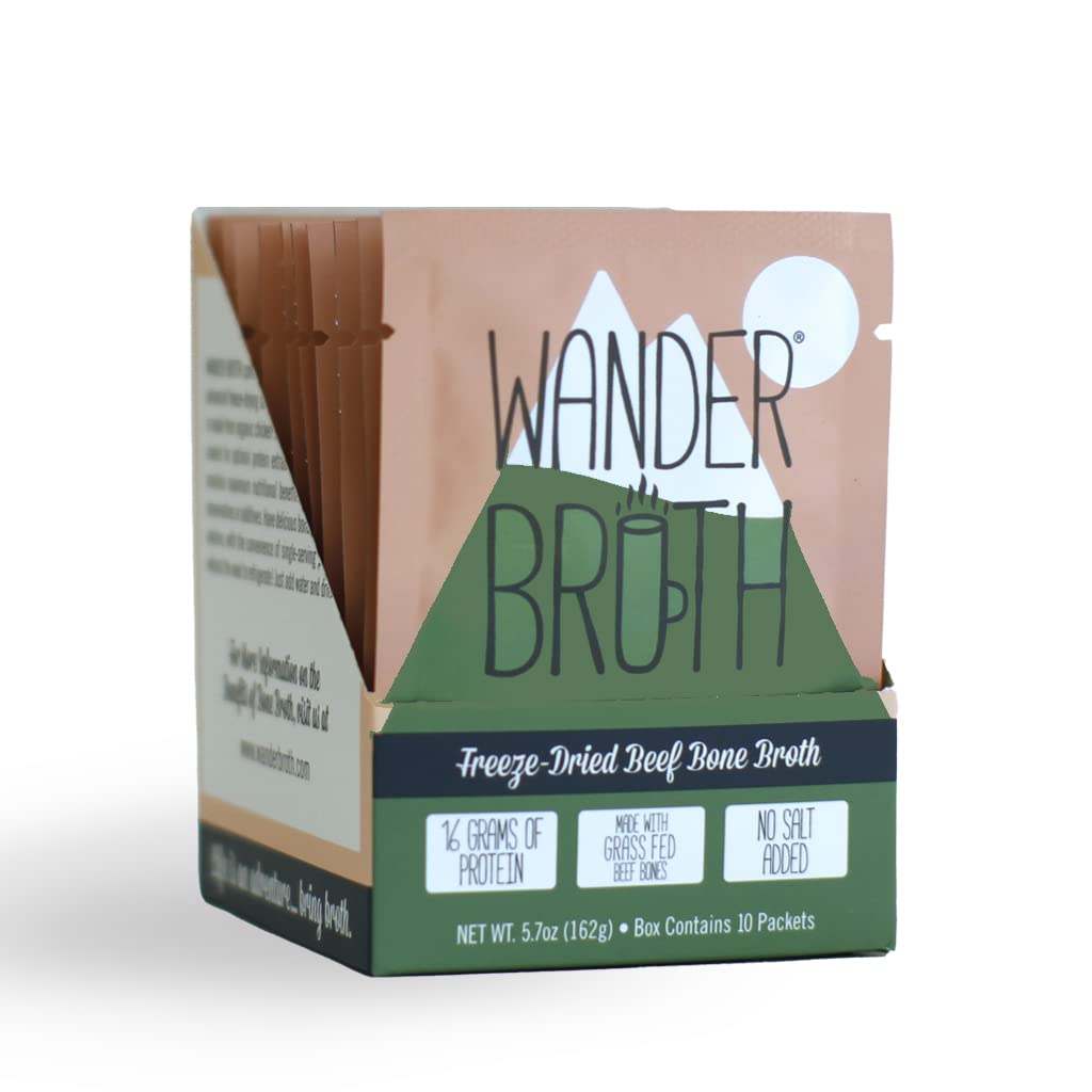 Freeze-Dried Grass-Fed Beef Bone Broth 10 Pack A798