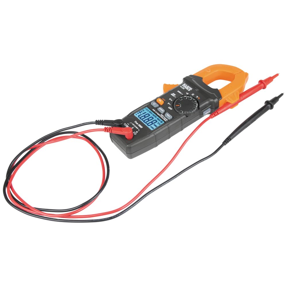 Digital Clamp Meter, Auto-Ranging 400 Amp AC U623