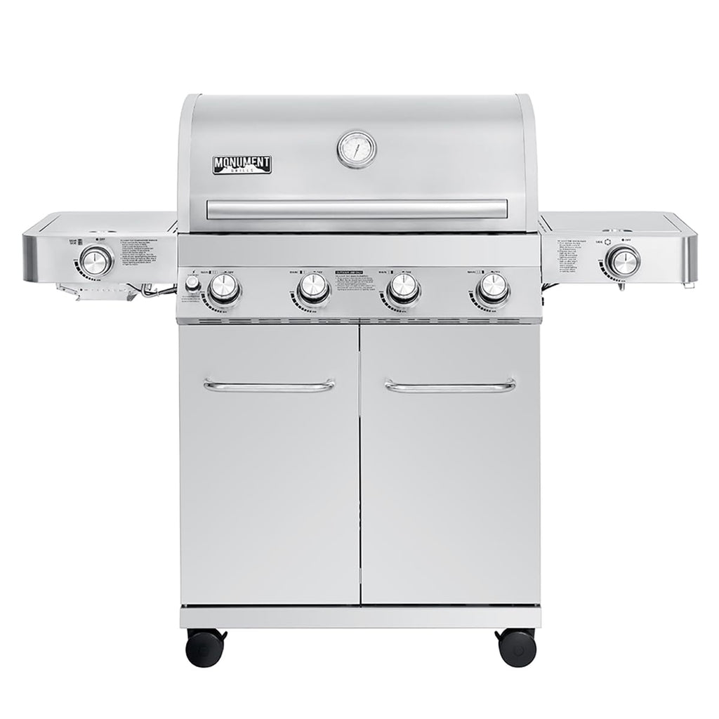 4+2 Burner Propane Gas Grill Stainless Steel X6872