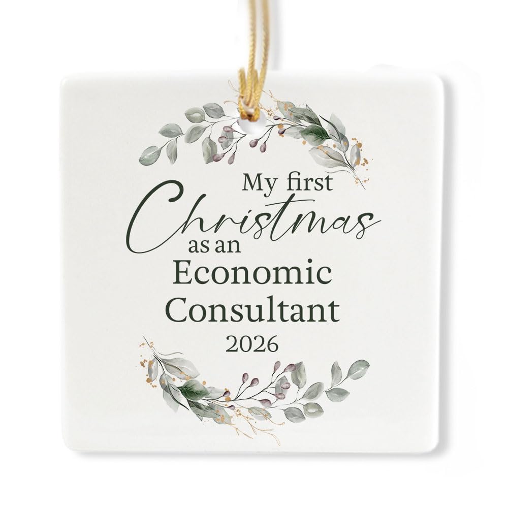Ceramic 3-inch Square-Shaped Ornament U32082