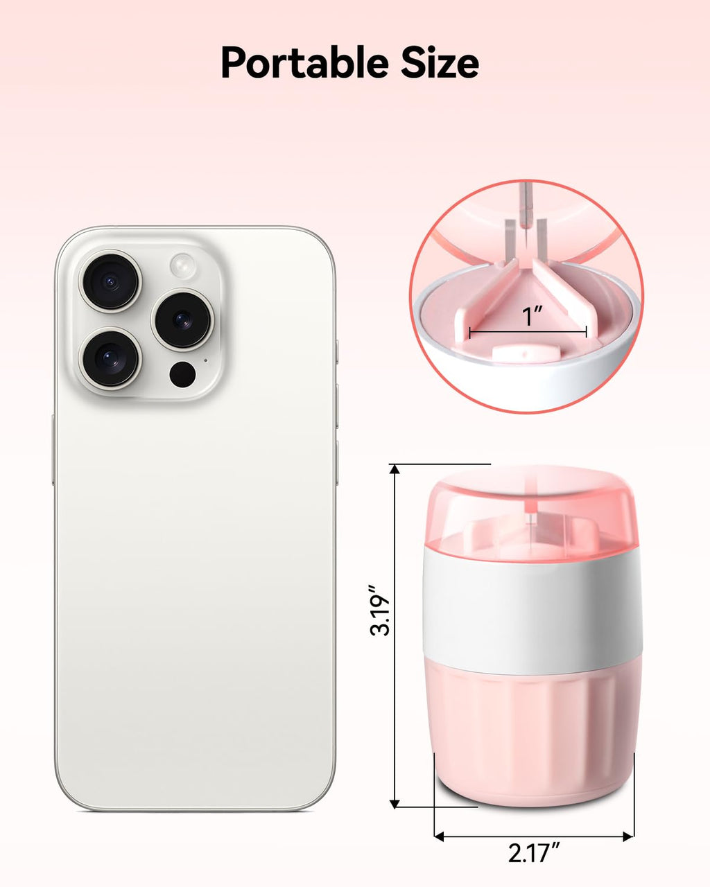 Pink 3-in-1 Pill Crusher E99504