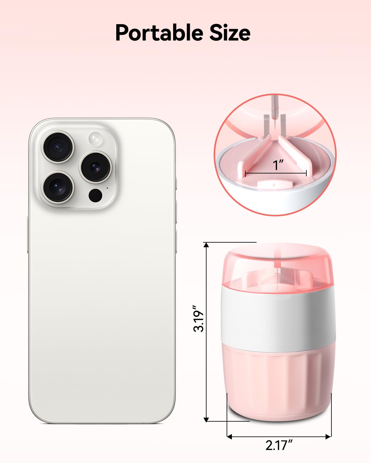 Pink 3-in-1 Pill Crusher E99504