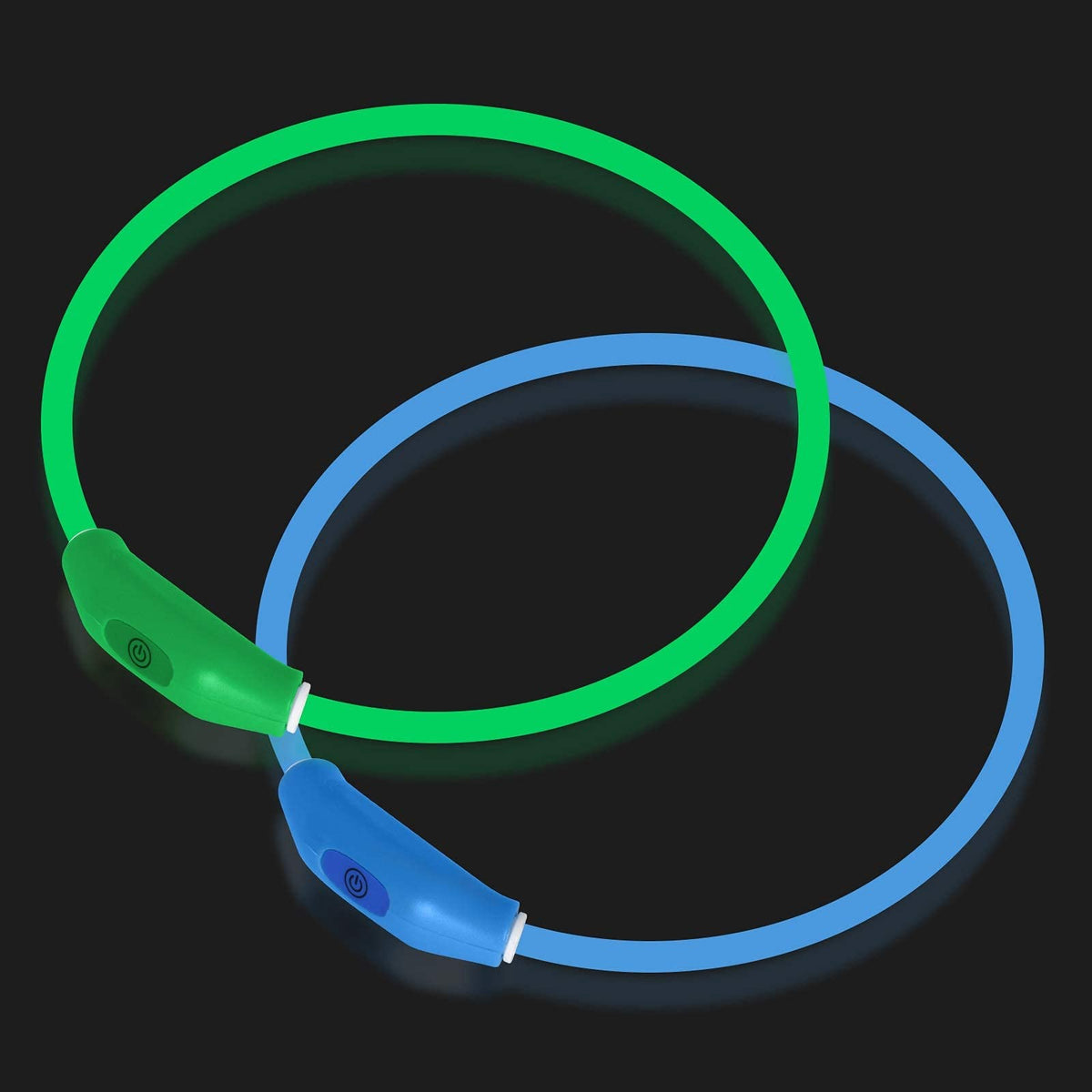 2-Pack Rechargeable LED Dog Collar K32629
