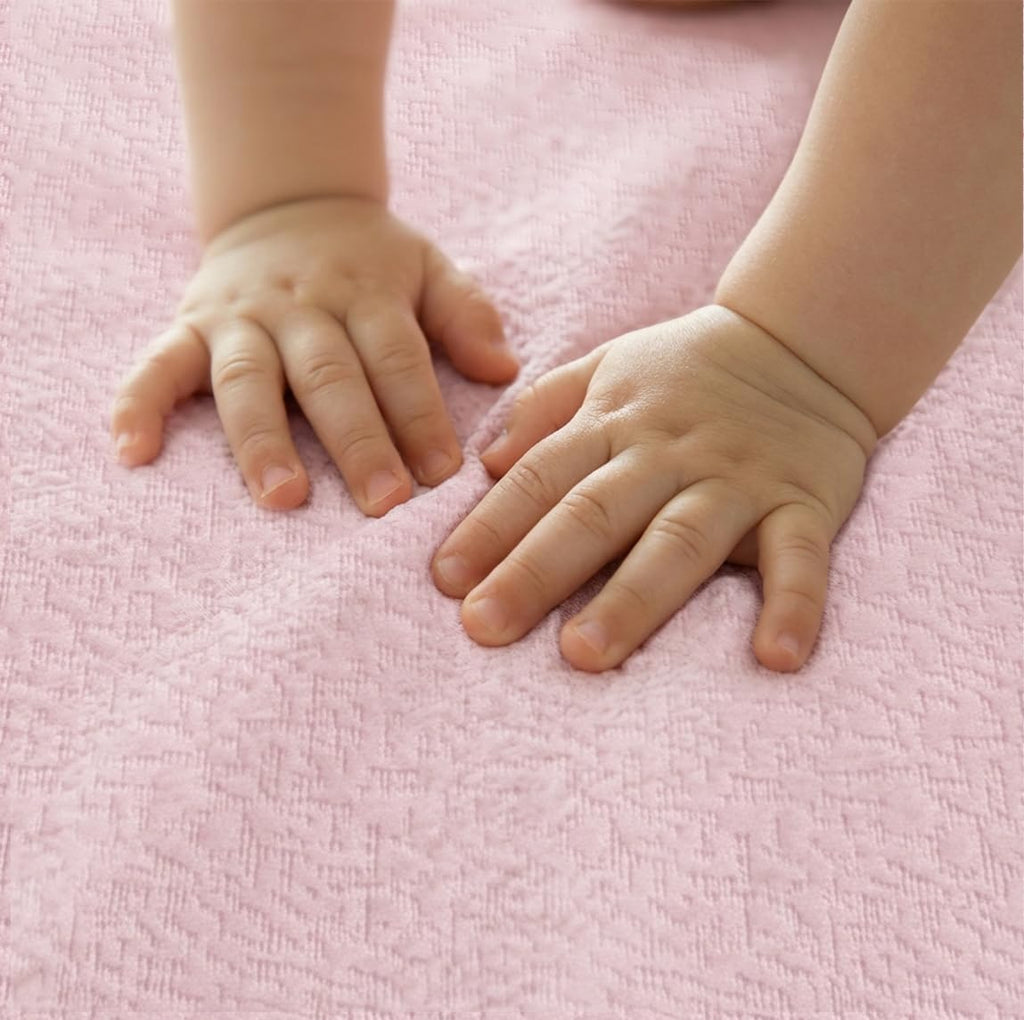 Mini Crib Mattress 2-Stage Firmness 38x24x4 Inch O395743
