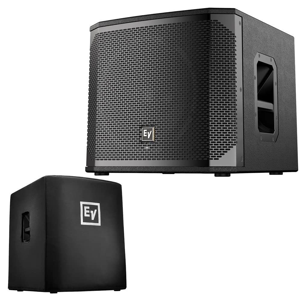 18" 1200W Powered Subwoofer with Padded Cover F15178