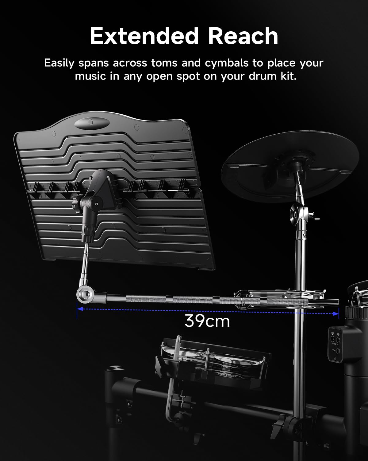 Adjustable Clamp On Sheet Music Tray M975073