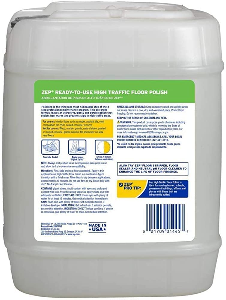 High Traffic Floor Polish 5 Gal I280551