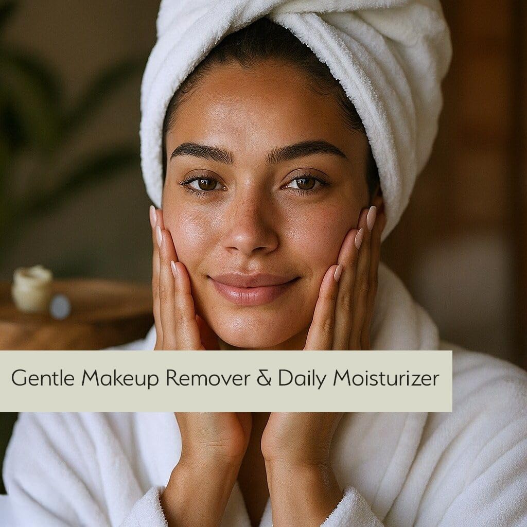 Travel Size Unscented Natural Lotion Body Moisturizer Face Cream Castor & Jojoba Oil 1 oz N112