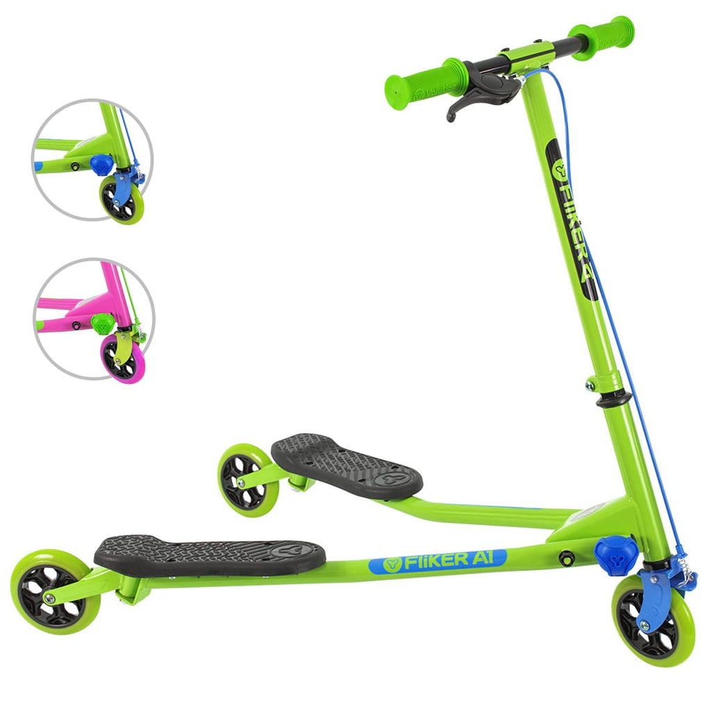 3-Wheel Wiggle Scooter with Hand Brake H731