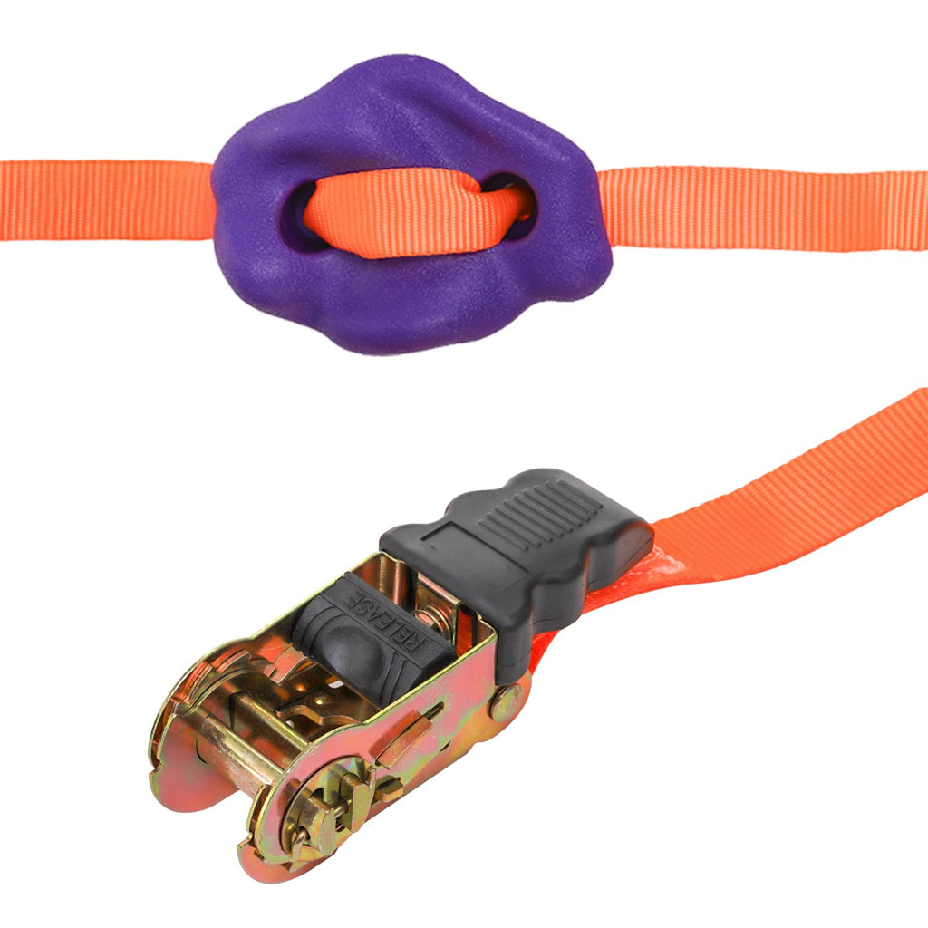 18 Pcs Tree Climbing Holds with 6 Ratchet Straps X2033