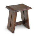 Teak 18-Inch Curved Wooden Shower Seat P552