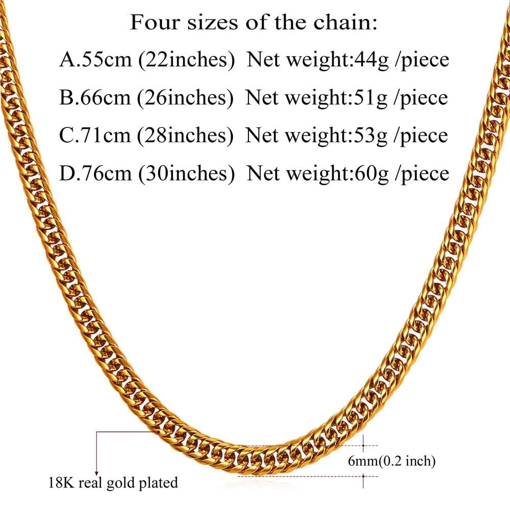 Cuban Link Chain Necklace F319256