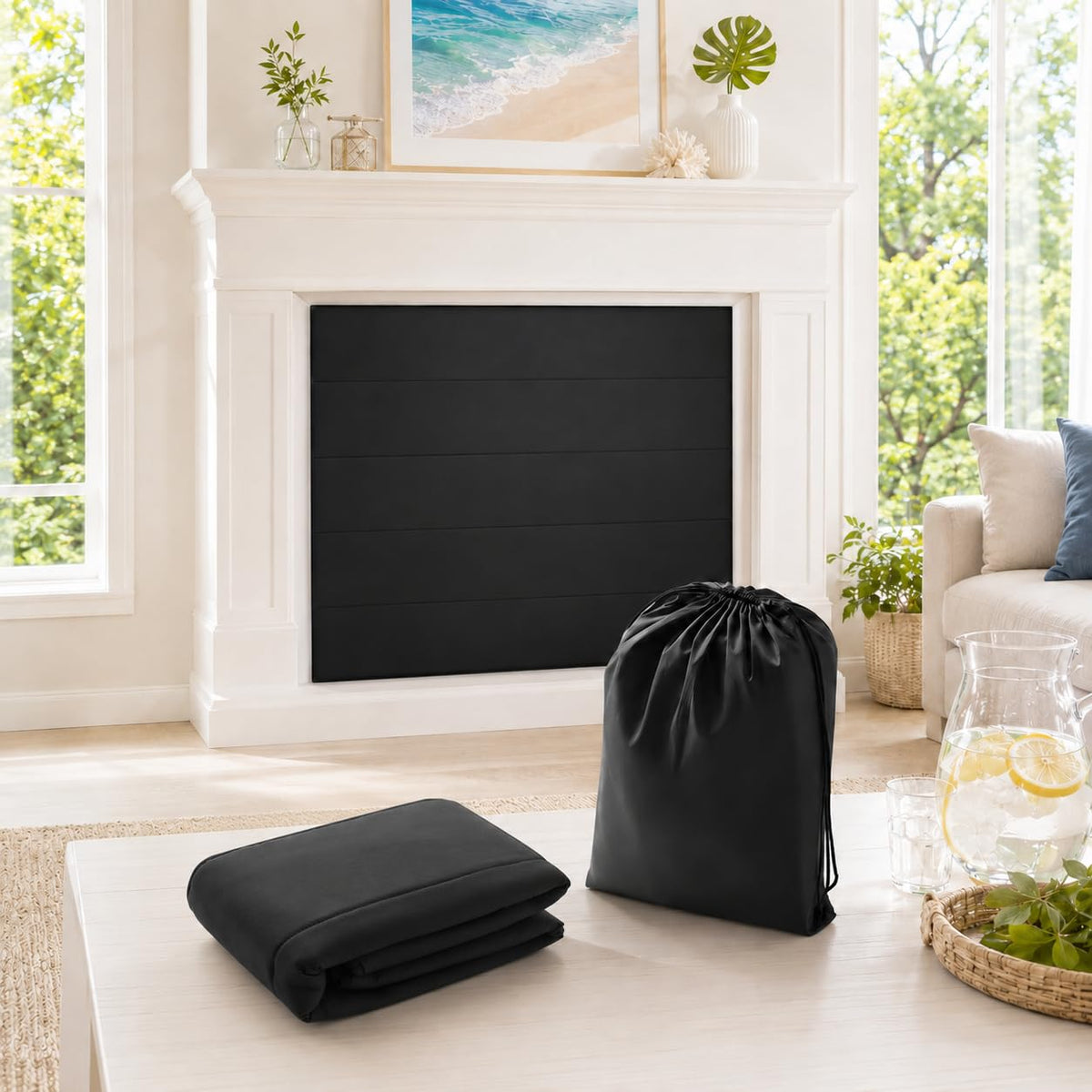 Magnetic Fireplace Cover 36x24 Inch U64549