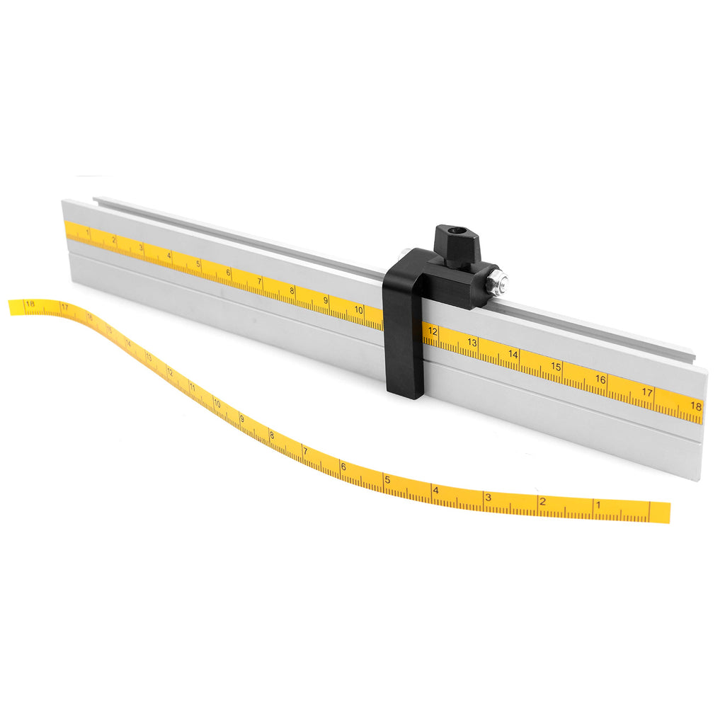 Aluminum Miter Gauge Fence with Flip Stop L65670