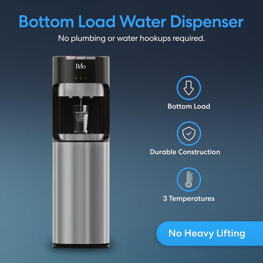 Bottom Loading Water Cooler Dispenser for 5 Gallon Bottles Y36217