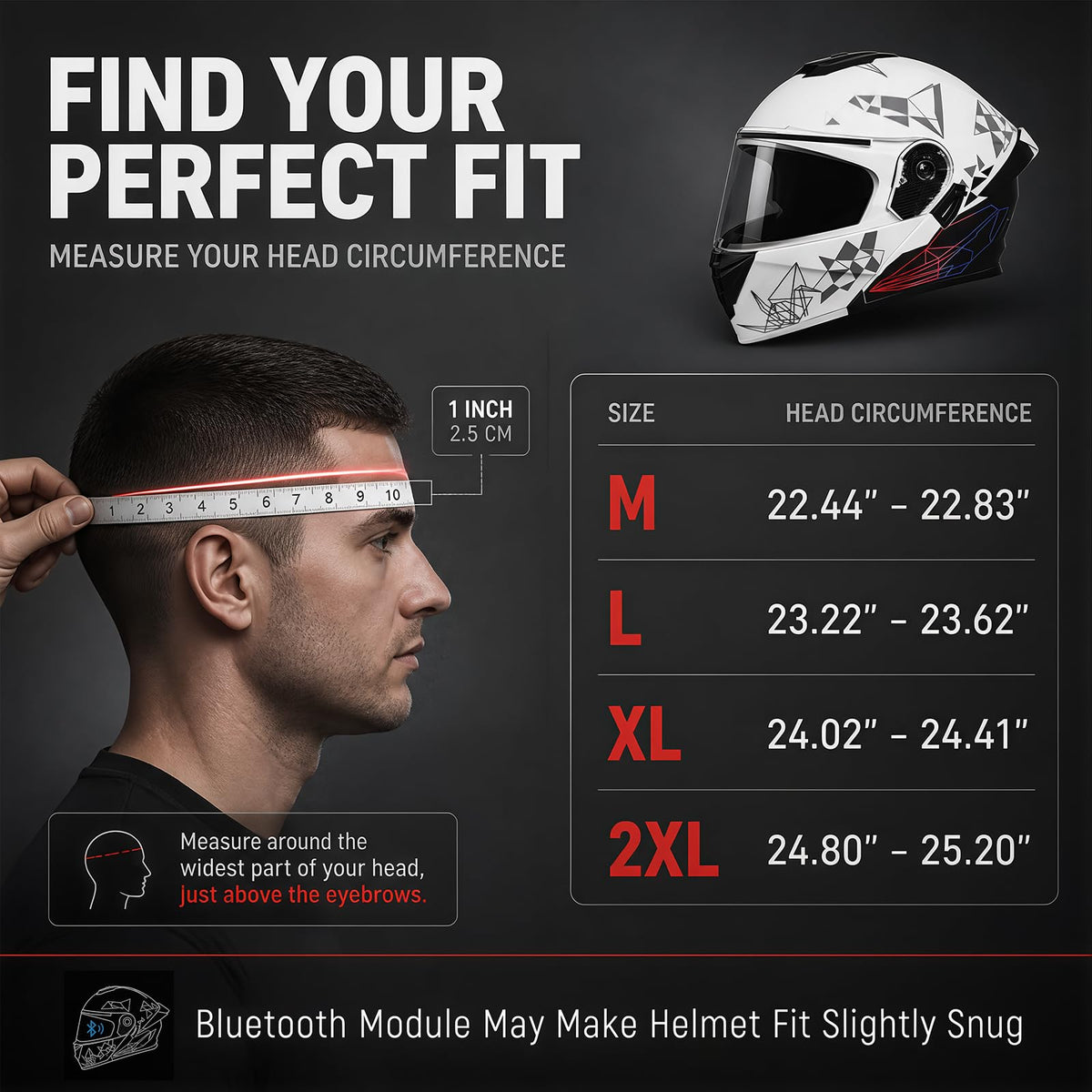 DOT Approved Flip Up Full Face Dual Visor Motorcycle Helmet K778
