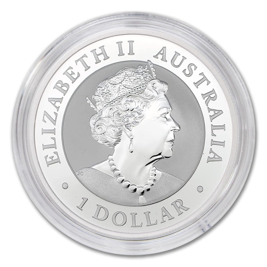 1 oz Australian Silver Kookaburra E2230