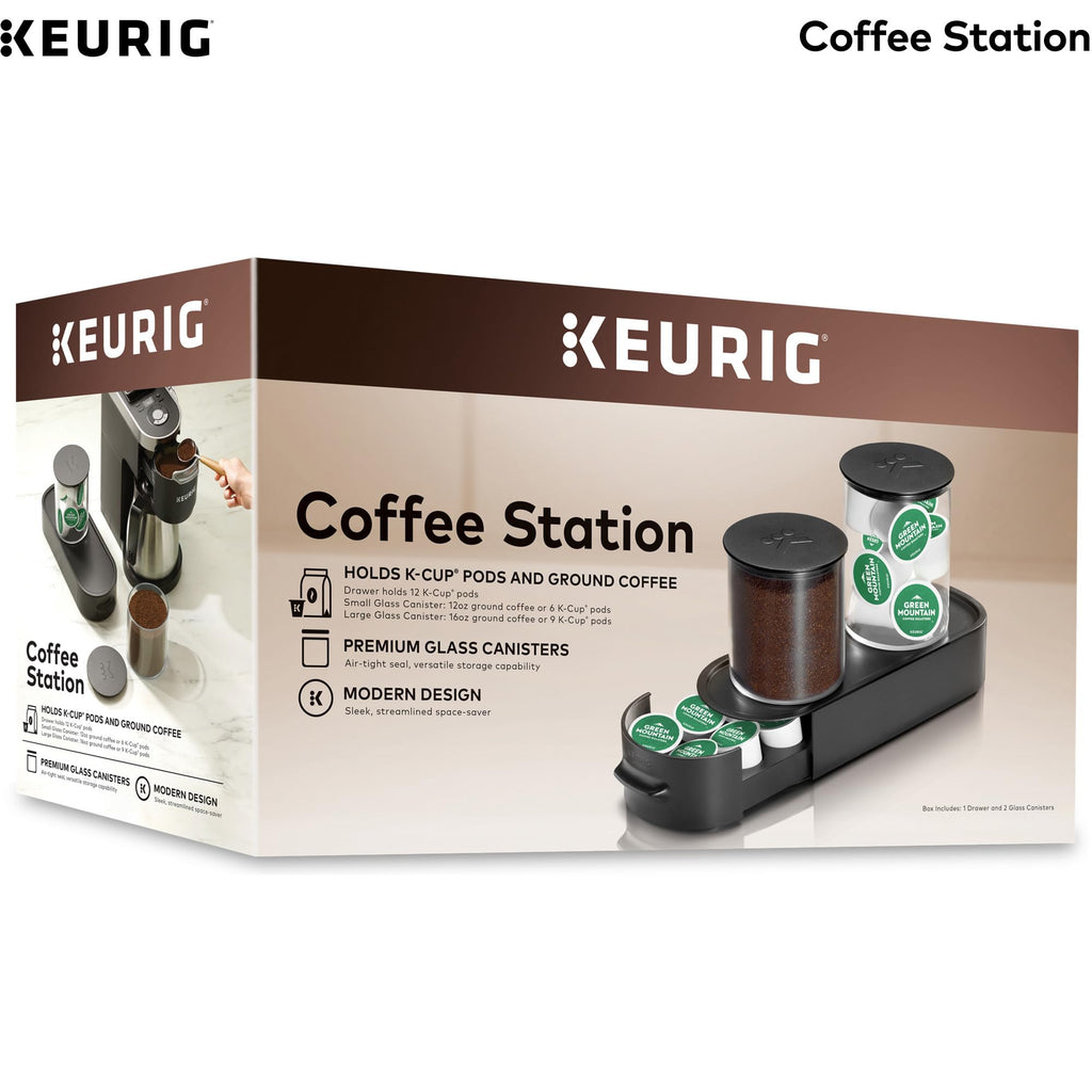Black Coffee Storage Unit K5355