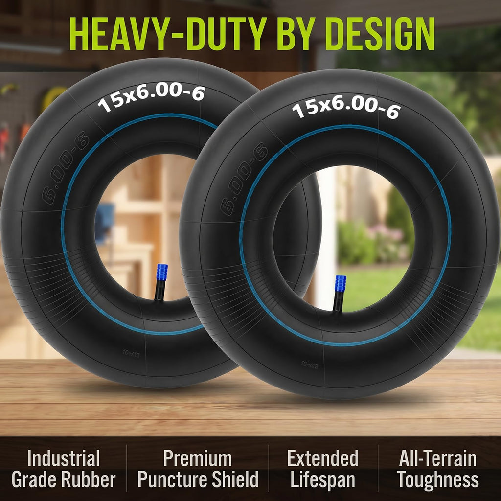 15x6.00-6 Inner Tube 2 Pack with TR-13 Valve U321262
