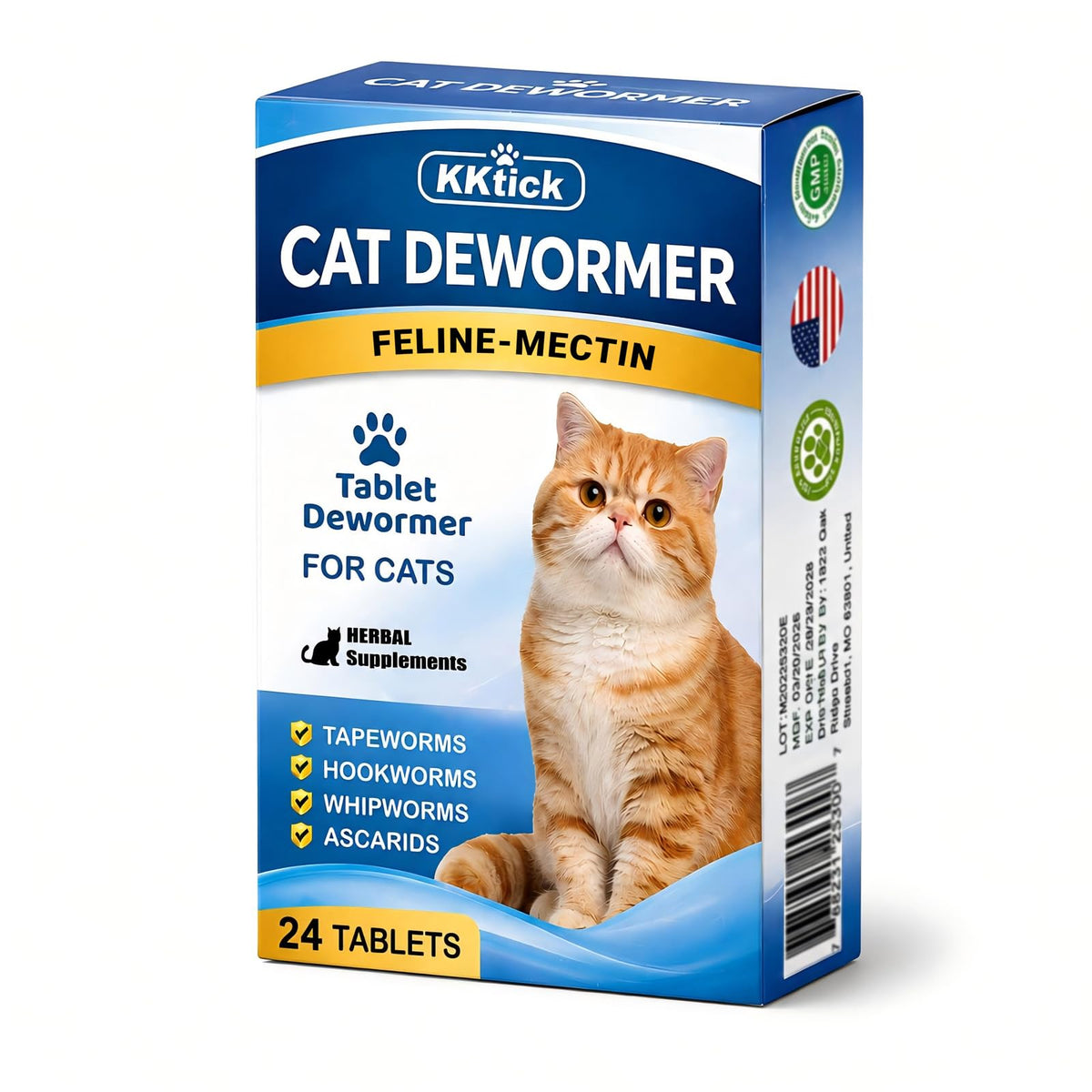 Cat Dewormer Tablets L40245