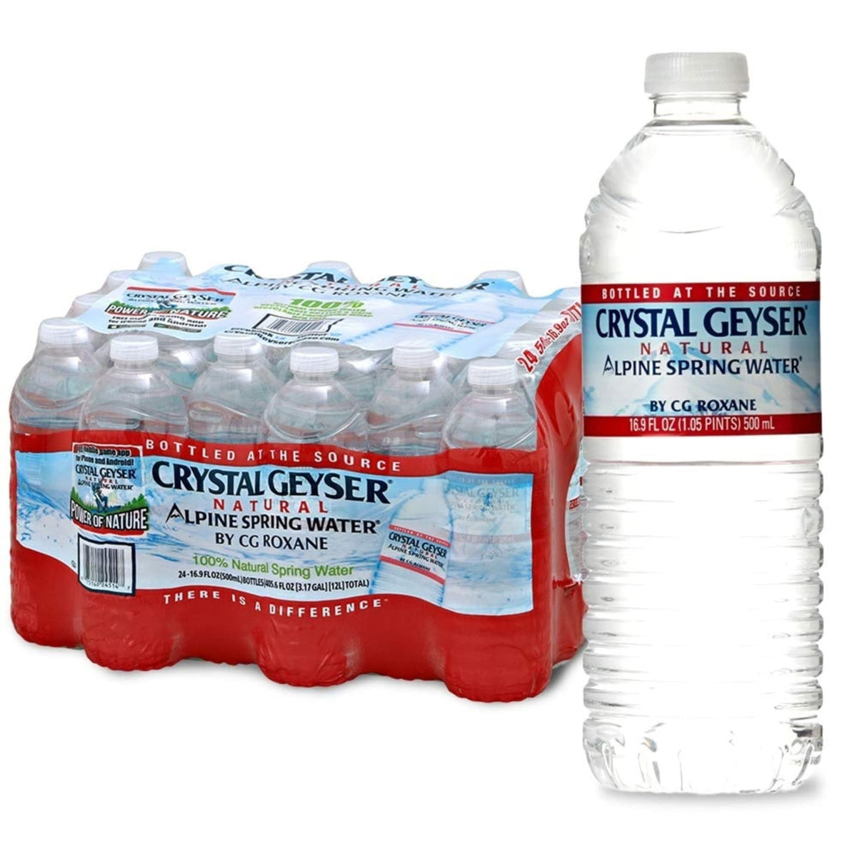 Natural Alpine Spring Water 16.9 Fl Oz 24 Count I133
