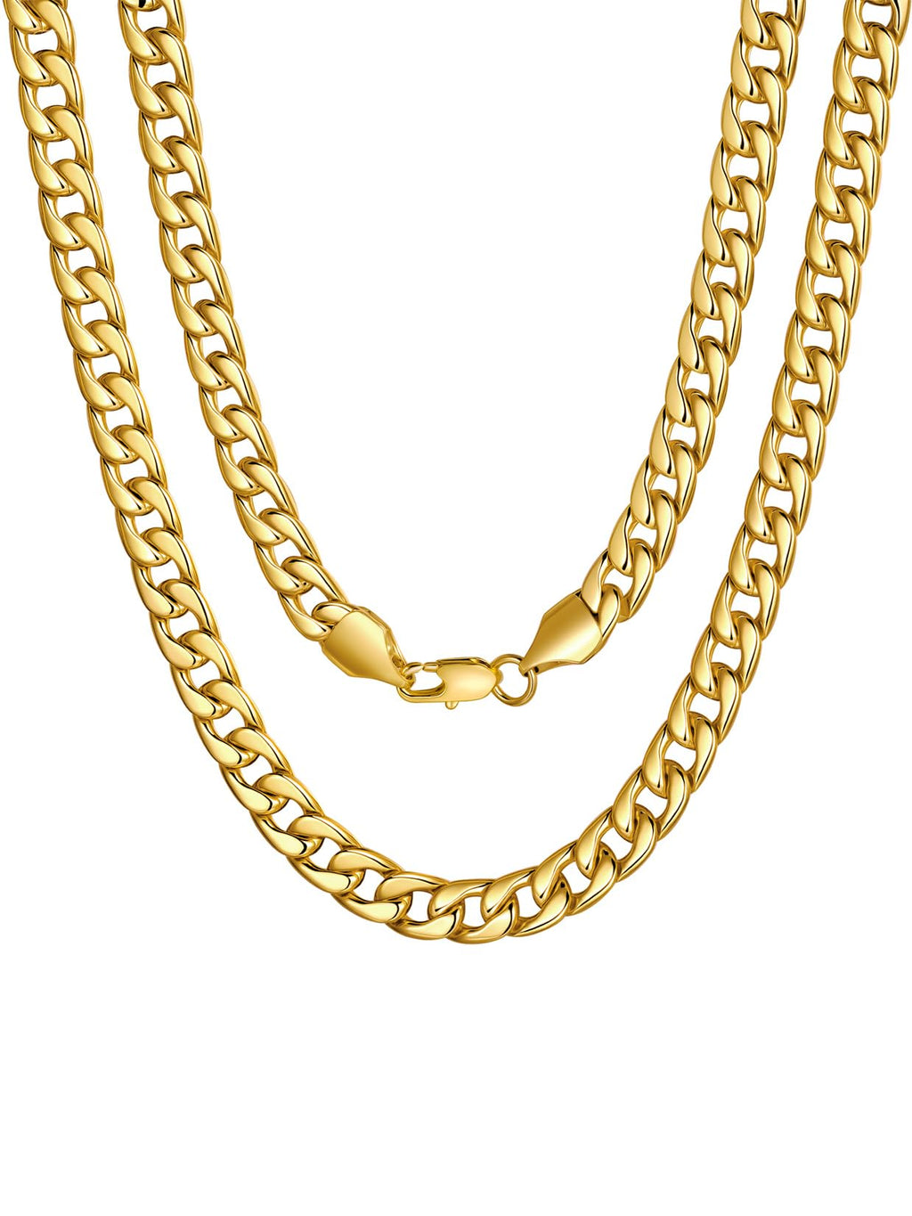 Cuban Link Chain Stainless Steel Necklace Q881