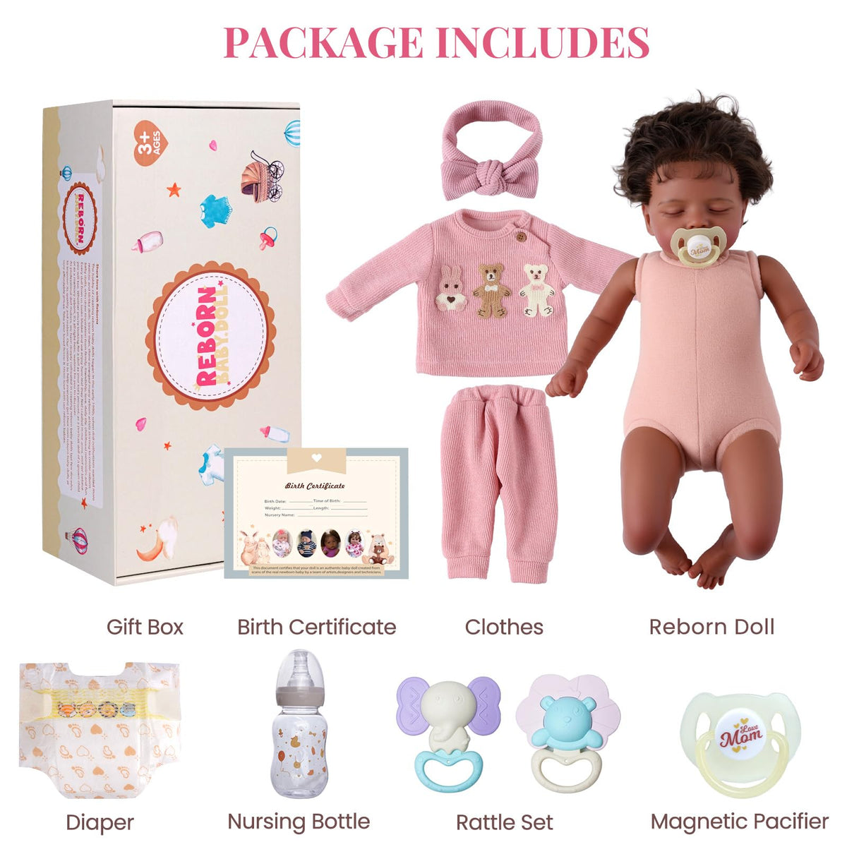 20 Inch Realistic Baby Doll C773334