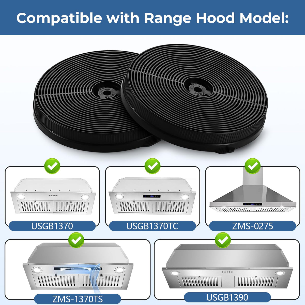 Carbon Filter for Range Hood W37895