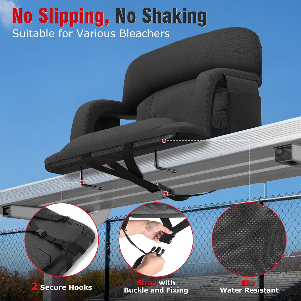 Stadium Seats with Back Support 2 Pack E883489