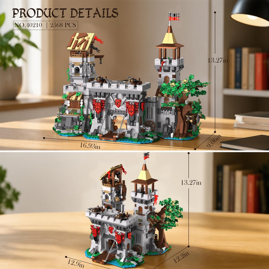 Building Set, 2 in 1 Architecture Model Kit C164017