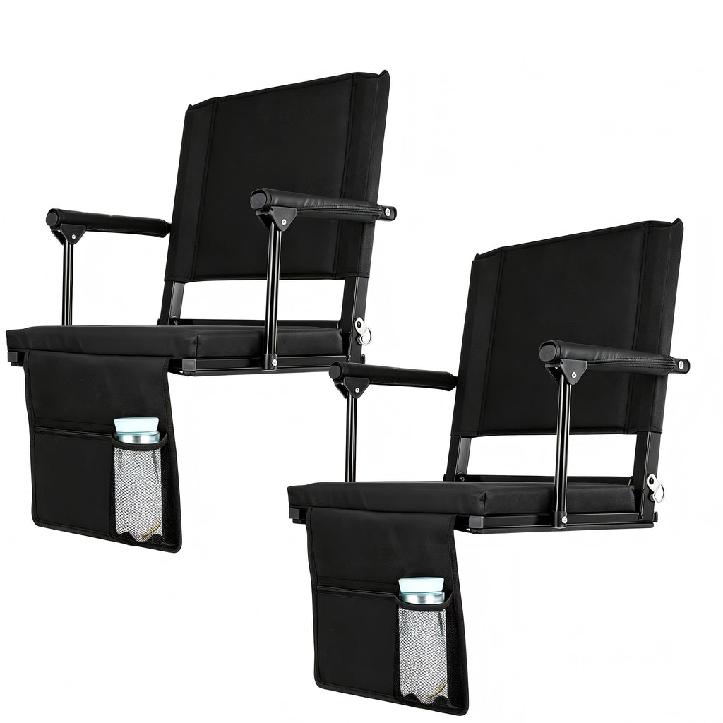 2 PCS Stadium Seats with Back Support G6129