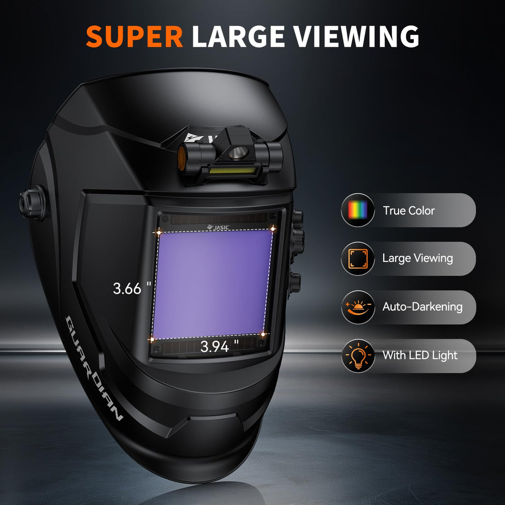 Auto Darkening Welding Helmet with Light F6206