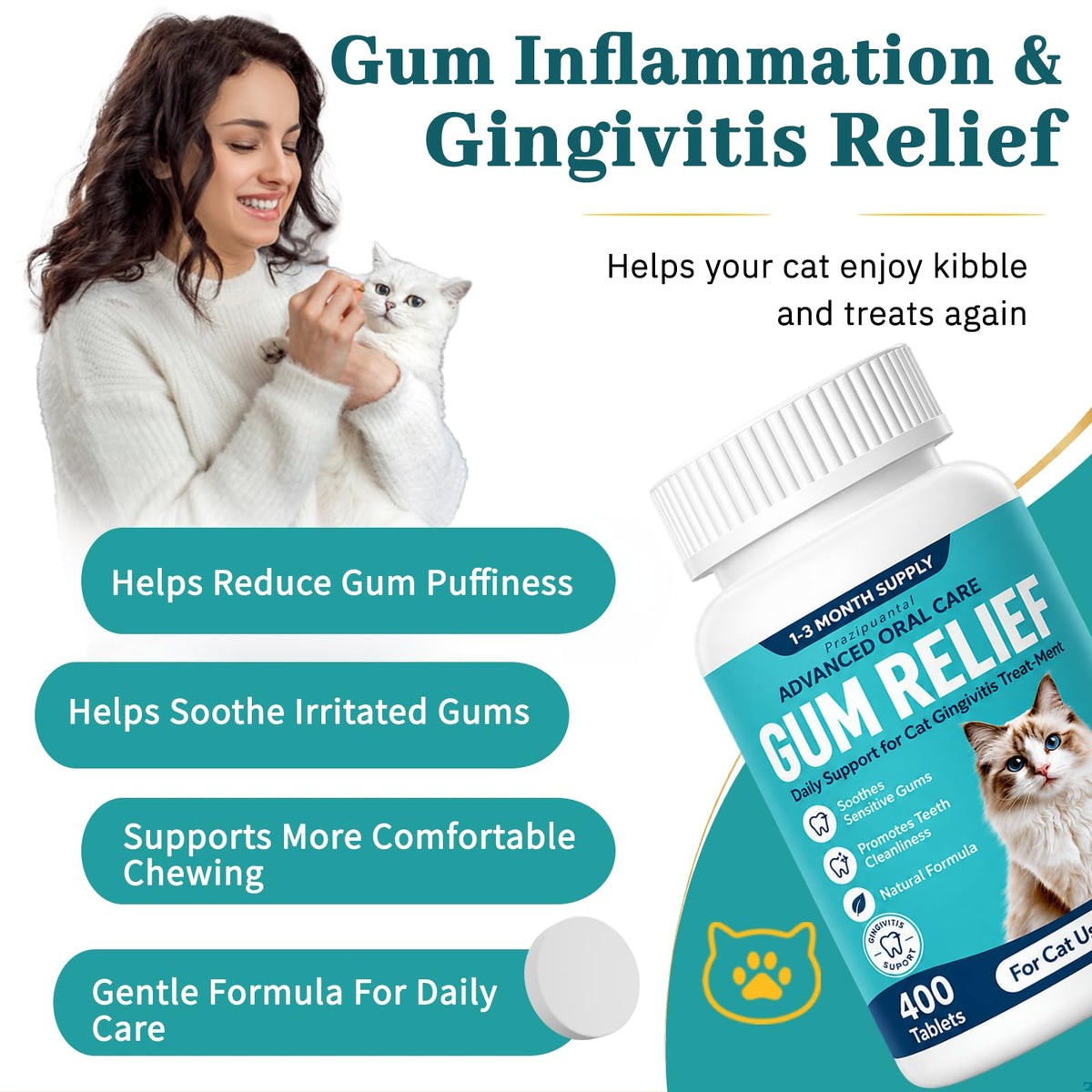 Cat Dental Care Oral Health Q91843