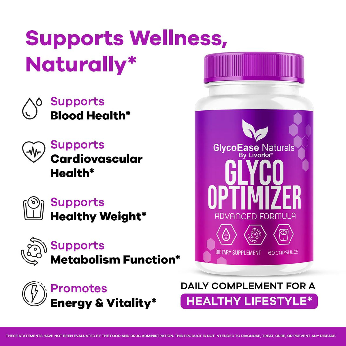 Natural Supplement 60 Capsules W600