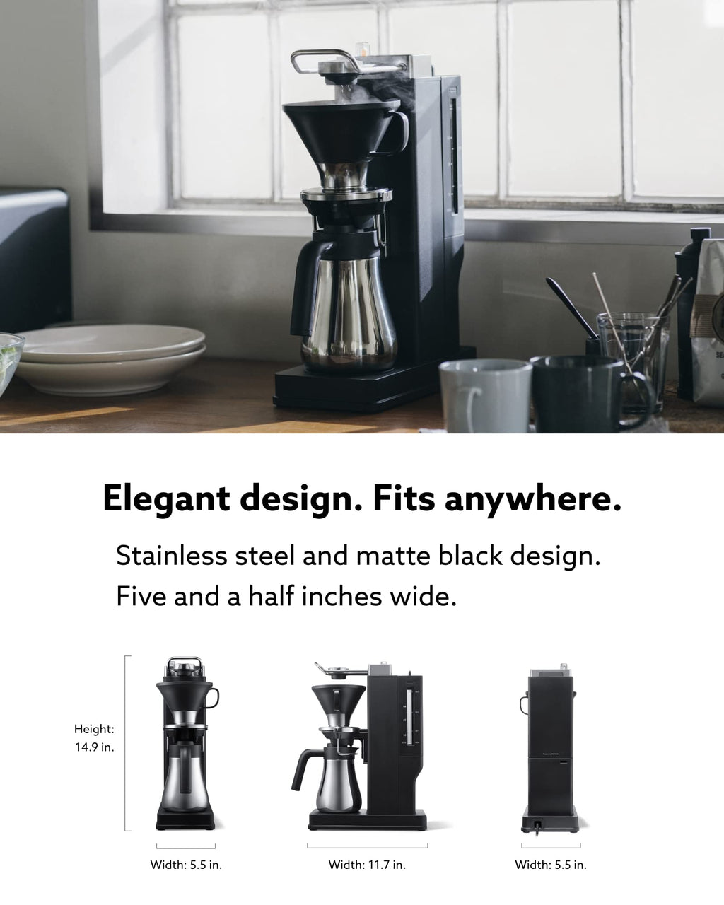 Automatic Pour Over Coffee Maker C166643