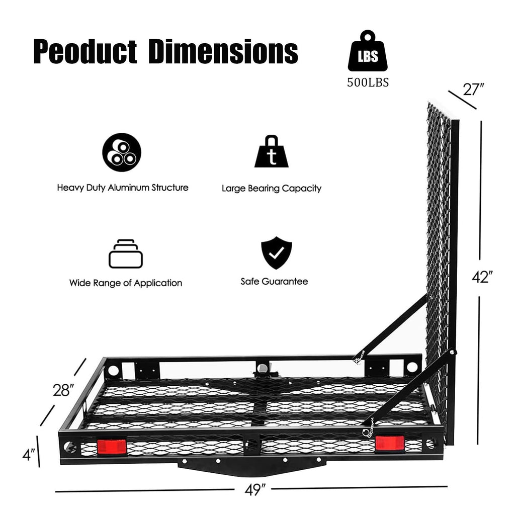 Hitch Cargo Carrier with Ramp Z385817
