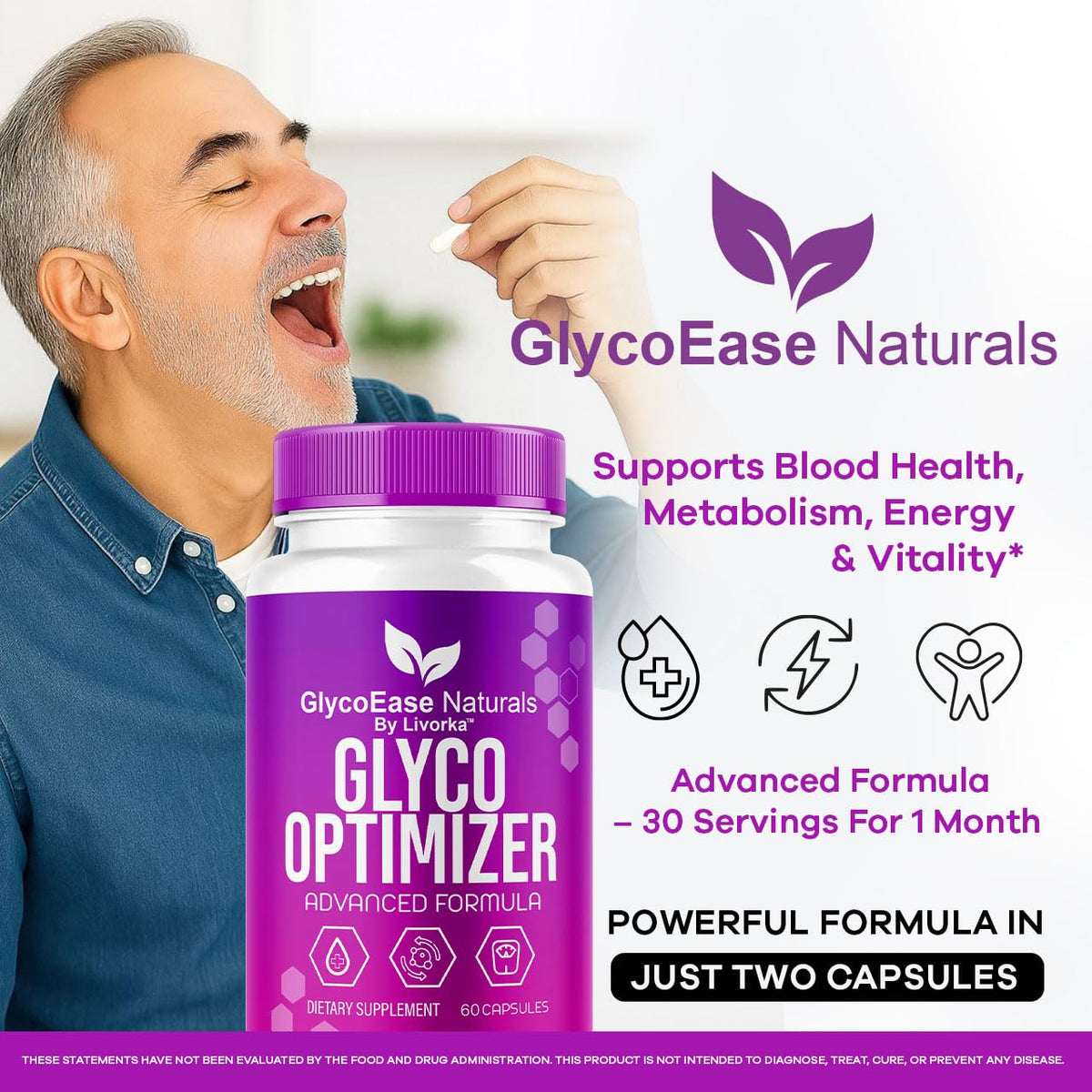 Natural Supplement 60 Capsules W600