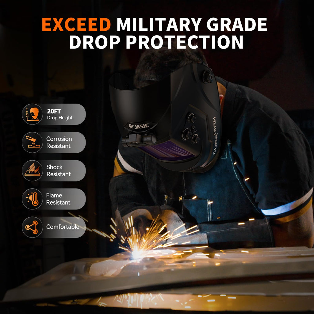 Auto Darkening Welding Helmet with Light F6206