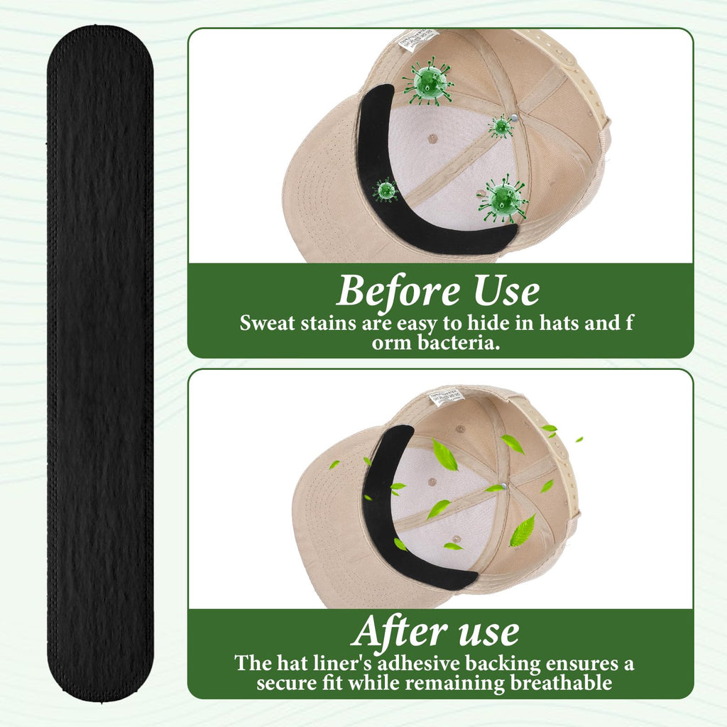 30 Pcs Disposable Hat Sweat Liner Sweatband Inserts J95019