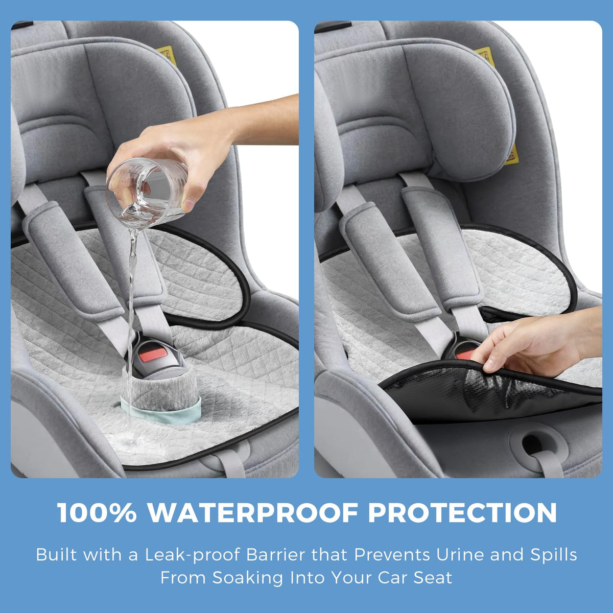 2 Pack Waterproof Non-Slip Car Seat Protector S50595