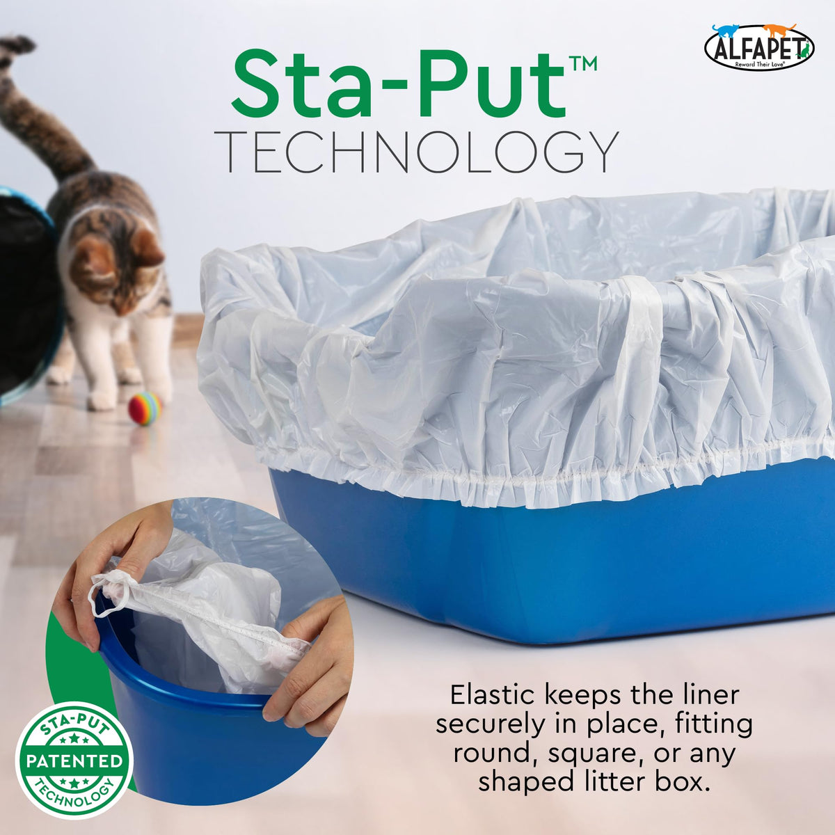 Heavy Duty 52 Pack Litter Box Liners B750