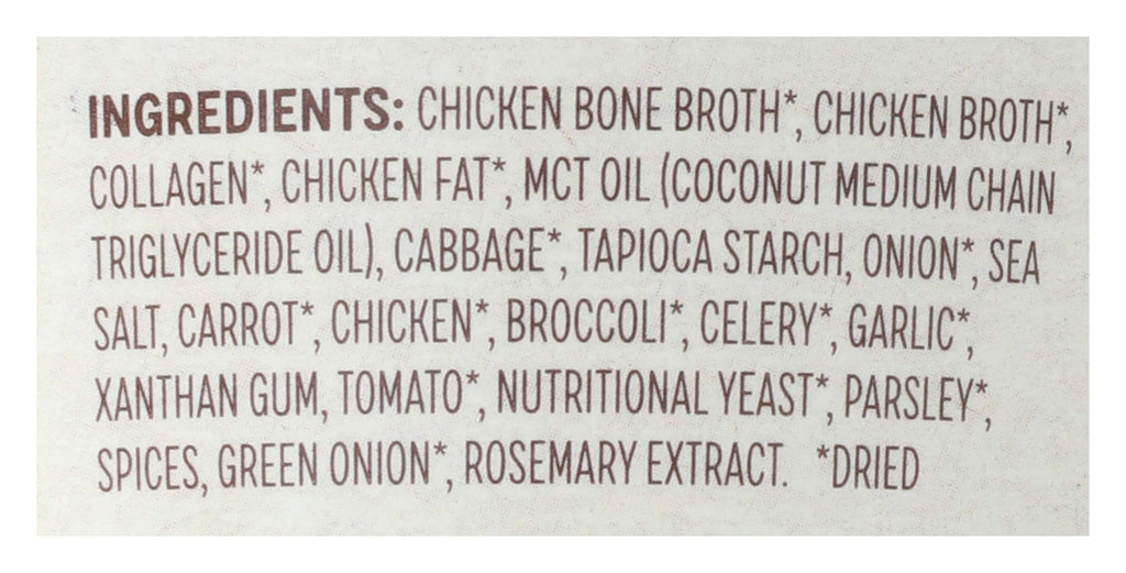 Chicken Vegetable Bone Broth Soup, 1.2 OZ F574621