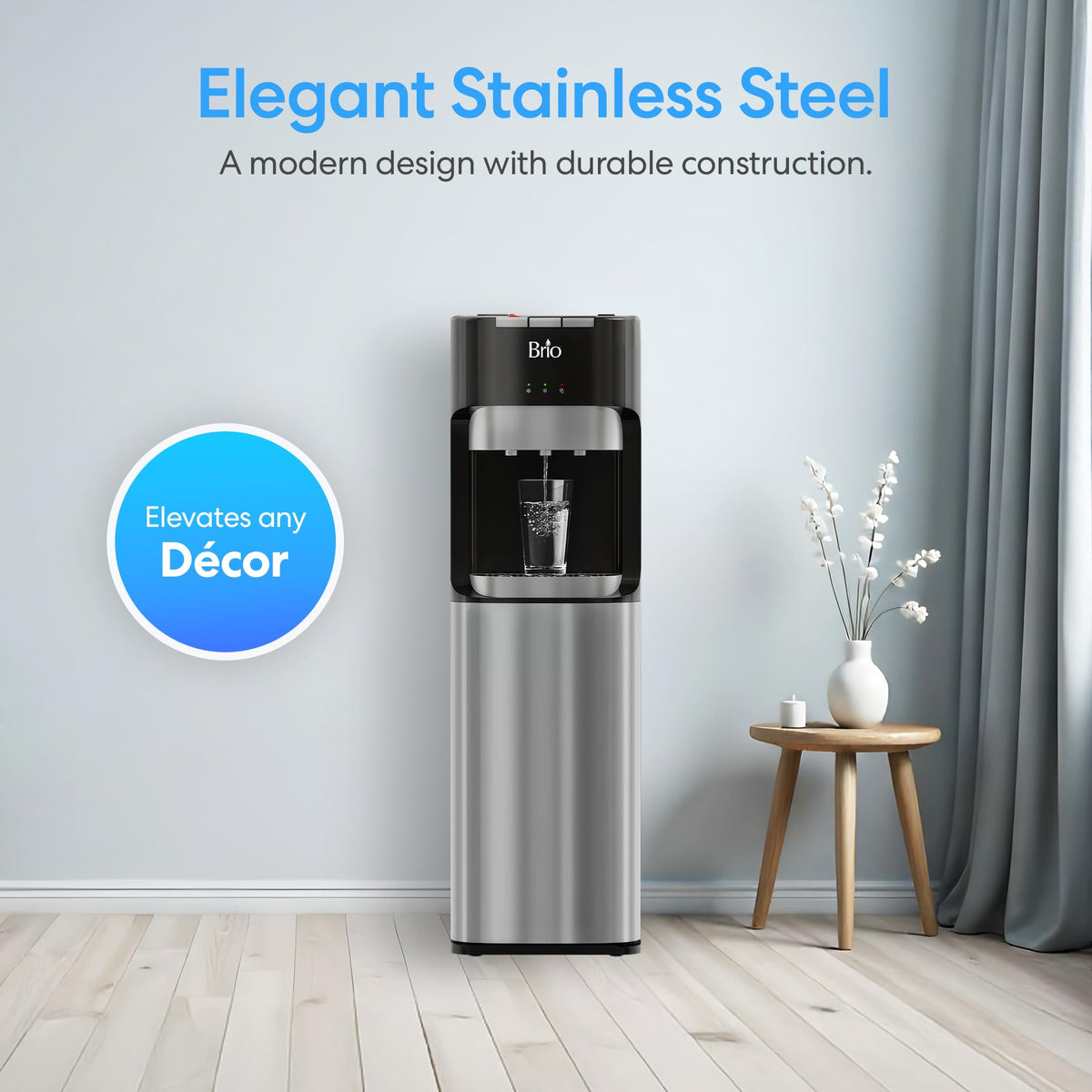Bottom Loading Water Cooler Dispenser for 5 Gallon Bottles Y36217