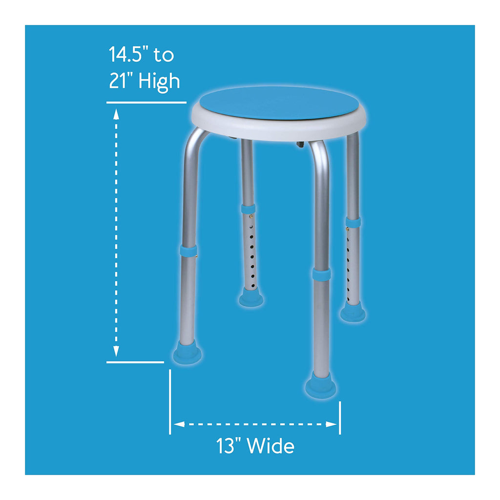 Swivel Shower Stool With Padded Seat B55204